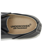 UNDERCOVER 24A/W TOE LOGO LEATHER SNEAKERS [ UC2D9F02 ]