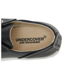 UNDERCOVER 24A/W TOE LOGO LEATHER SNEAKERS [ UC2D9F02 ]