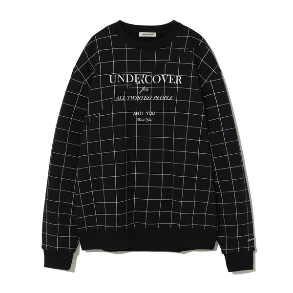 UNDERCOVER 24A/W CHECK SWEATSHIRT [ UP2D4807 ]