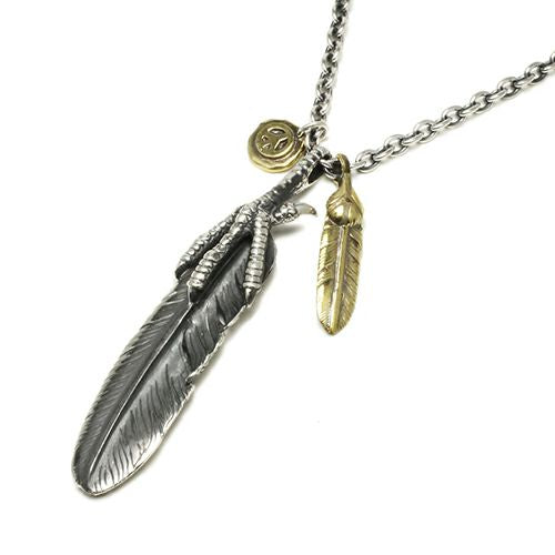 JAM HOME MADE PEACE PROJECT Feather Necklace M [ JPP017SM ]