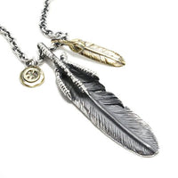 JAM HOME MADE PEACE PROJECT Feather Necklace M [ JPP017SM ]
