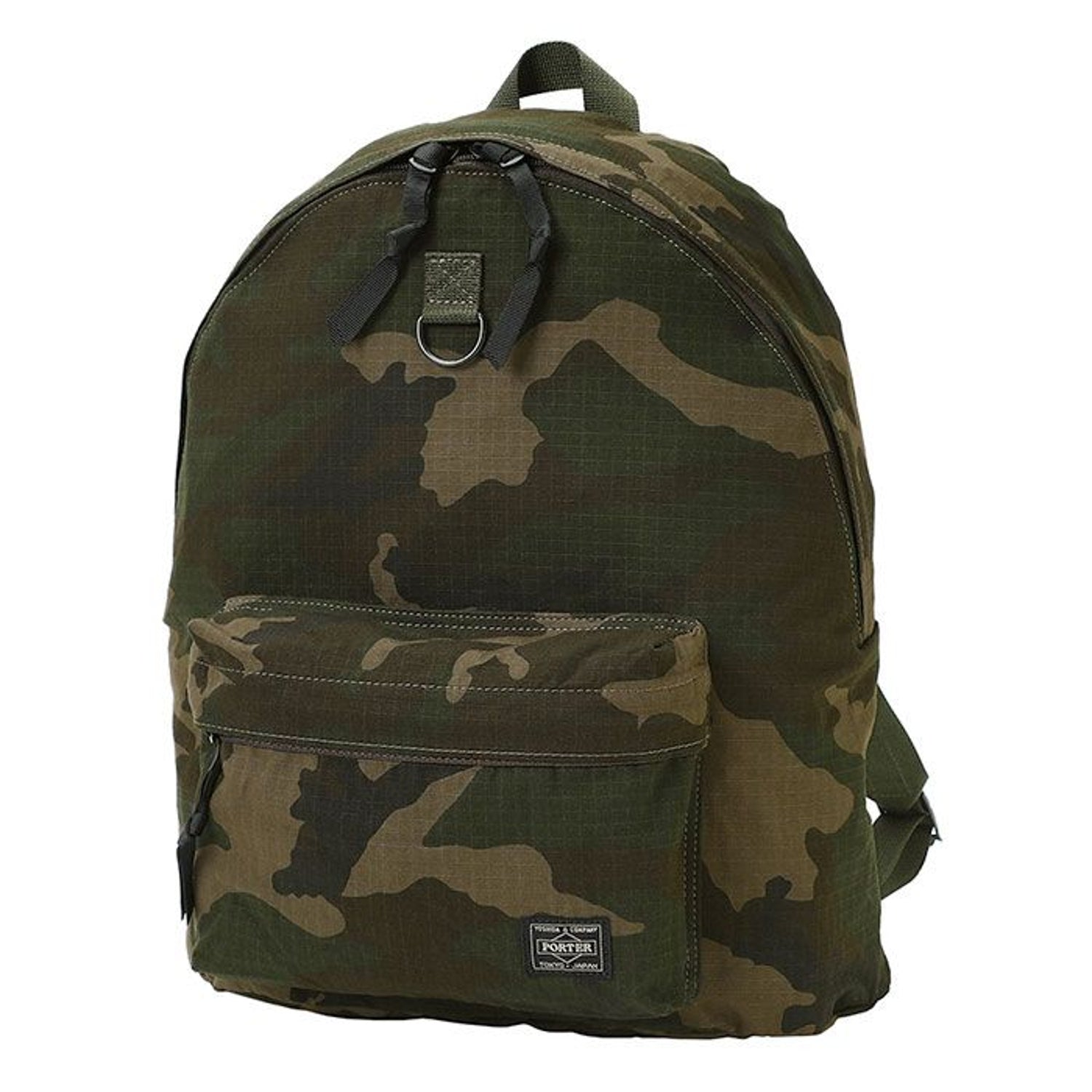 PORTER PACKS WOODLAND CAMO POUCH（Color - Green – Mots clés