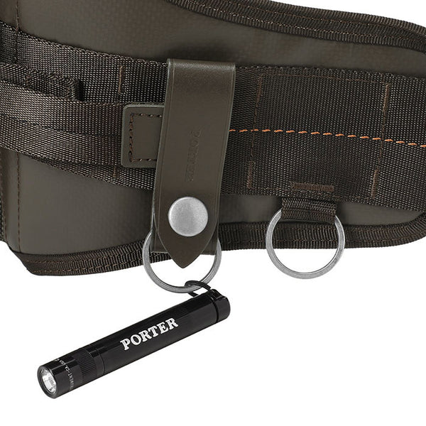 Porter HEAT TYPE-C Sling Shoulder Bag – Olive/Coyote/Navy, Made In Japan, Durable Nylon
