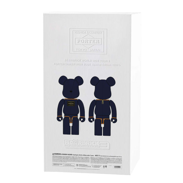 PORTER BE@RBRICK TANKER IRON BLUE Special Edition 1000% – cotwohk