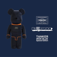 PORTER BE@RBRICK TANKER IRON BLUE Special Edition 1000% – cotwohk
