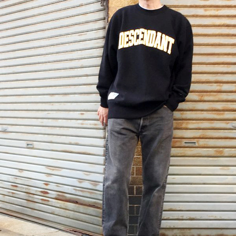 トップス DESCENDANT STERN CREW NECK DESCENDANT STERN CREW NECK