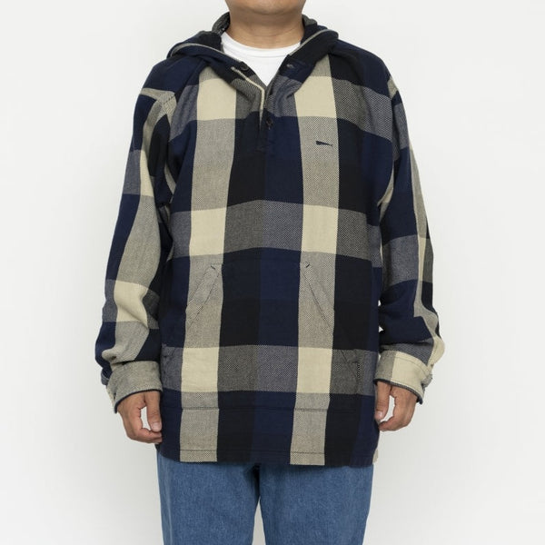 DESCENDANT 19A/W BAJA HOODED LS SHIRT [ 192WVDS-SHM05 ]