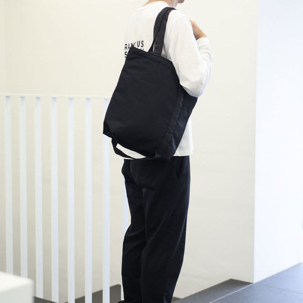 fragment design x RAMIDUS BLACK BEAUTY TOTE BAG (M