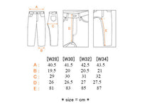 VANQUISH x fragment design Print Wide Straight Denim Pants [ VFP1002 ]
