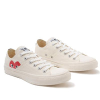 Comme des garcons white low Clearance