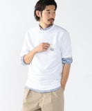 BEAMS PLUS x LOOPWHEELER " THE LOOP " Extra Light Plus Short Sleeve Sweatshirt