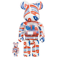 BE@RBRICK ANDY WARHOL "Brillo" 2022 100％ & 400％