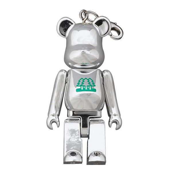Bear Santa BE@RBRICK Strap 50% ( Silver )