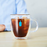 Blue Bottle Coffee Bodum Double Wall Glass Mug