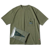 KAPITAL Tenjiku Pennant 3flags Pocket Tee [ EK-1223SC ]