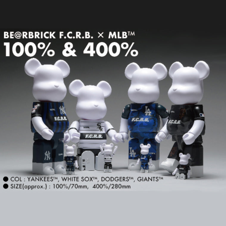 BE＠RBRICK SNOOPY(WHITE SOX) 100％&400％