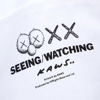 KAWS SEEING/WATCHING Tote Bag (B/W Sketch)
