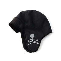MASTERMIND WORLD 22A/W FAUX FUR & SUEDE PILOT CAP [ MW22S09-CA003 ]