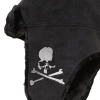 MASTERMIND WORLD 22A/W FAUX FUR & SUEDE PILOT CAP [ MW22S09-CA003 ]