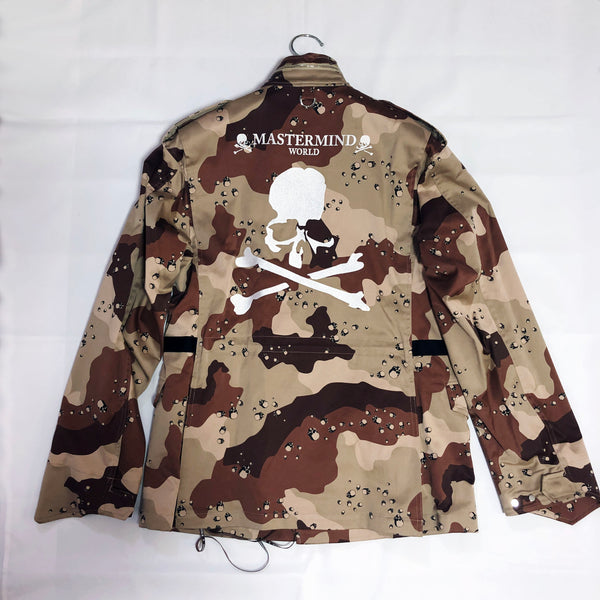 MASTERMIND WORLD Field Jacket [WM19S02-BL003-003-3]