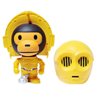 MEDICOM TOY x A BATHING APE × STAR WARS BABY MILO VCD C-3PO