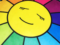 MURAKAMI TAKASHI kaikai kiki Flower Kintaro Candy Style Cushion ( 100cm )