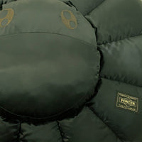 MURAKAMI TAKASHI x PORTER FLOWER CUSHION Sleeping Face [ Sage Green - 100cm ]