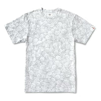 MURAKAMI TAKASHI x Vans WHO'S AFRAID OF Silver and DEATH Skull White Tee