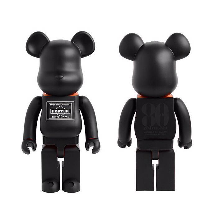 爆買いしたい PORTER cotwohk – Anniversary 80th 1000% BE@RBRICK × キューブリック、ベアブリック
