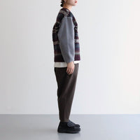 TH FACE PURPLE LABEL Field Crew Neck Sweater [ NT6254N ]