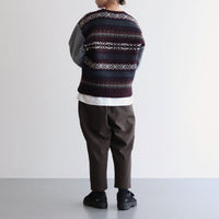 TH FACE PURPLE LABEL Field Crew Neck Sweater [ NT6254N ]