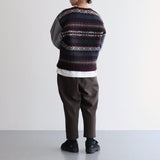 TH FACE PURPLE LABEL Field Crew Neck Sweater [ NT6254N ]