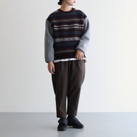 TH FACE PURPLE LABEL Field Crew Neck Sweater [ NT6254N ]