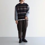 TH FACE PURPLE LABEL Field Crew Neck Sweater [ NT6254N ]