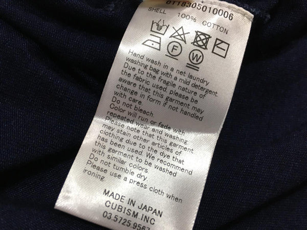 VISVIM INDIGO BEADS TEE S/S - SPOT 0118305010006 – cotwohk