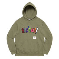 WTAPS x Supreme Sic’em! Hooded Sweatshirt [ 21274SPD-CSM02S ]