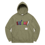 WTAPS x Supreme Sic’em! Hooded Sweatshirt [ 21274SPD-CSM02S ]
