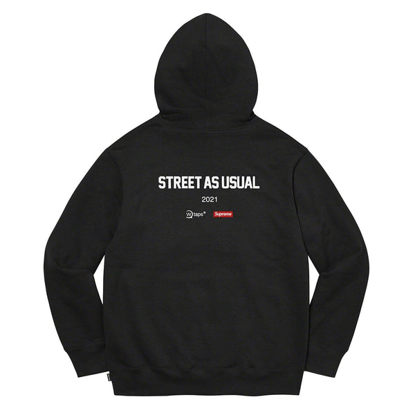 WTAPS x Supreme Sic'em! Hooded Sweatshirt [ 21274SPD-CSM02S