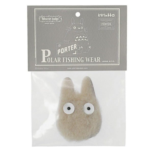 PORTER x My Neighbor Totoro MOUTON BADGE ( Small Totoro ) [ 390-92634 ]