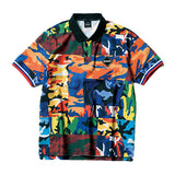F.C.R.B. 18S/S CAMOUFLAGE POLO [ FCRB-180029 ]