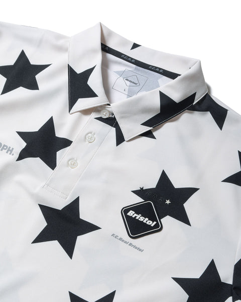 F.C.Real Bristol 23S/S WHOLE PATTERN S/S POLO [ FCRB-230036
