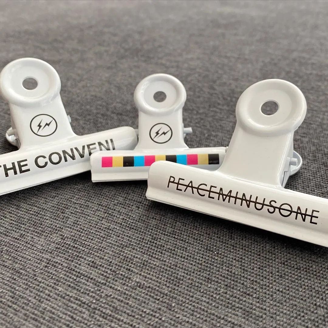 fragment design x THE CONVENI x PMO BULLDOG CLIP [ S & L Set