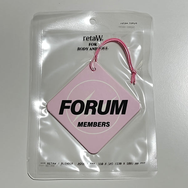 fragment design FRGMT FORUM STORE MEMBERS ONLY FRGMT Car Tag