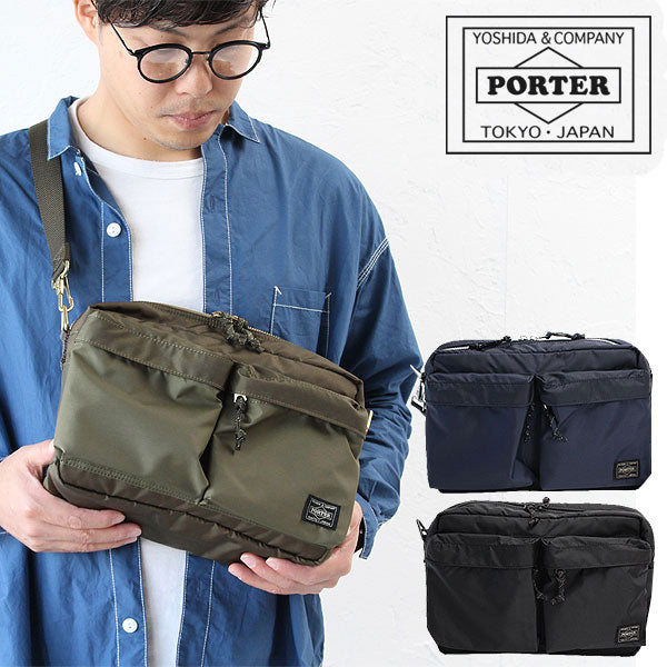 Porter-Yoshida & Co. x Takashi Murakami Nylon Shoulder Bag - Blue