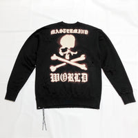 mastermind WORLD 18S/S MISSIONS SCENE.I Damaged Missions Boxy Sweat Shirt [ MW18S01-SW008-008-5 ]