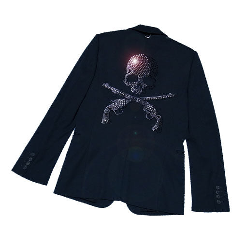 mastermind JAPAN x roar Swarovski Back Skull Suit [ size 1