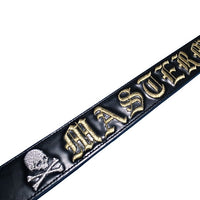 mastermind JAPAN Skull Logo Embroidery Belt