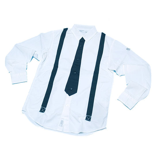 NEIGHBORHOOD 10A/W TIE. SUS SOLID / C-SHIRT. LS [ XL size