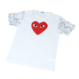 COMME des GARCONS Limited DISNEY FROZEN Red Heart PLAY Tee ( Ladies ) [ AN-T001-051-1 ]