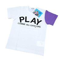 COMME des GARCONS Limited PLAY Tee ( Ladies ) [ T001 ] Purple